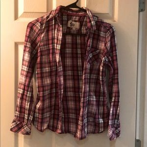 Pink Plaid shirt
